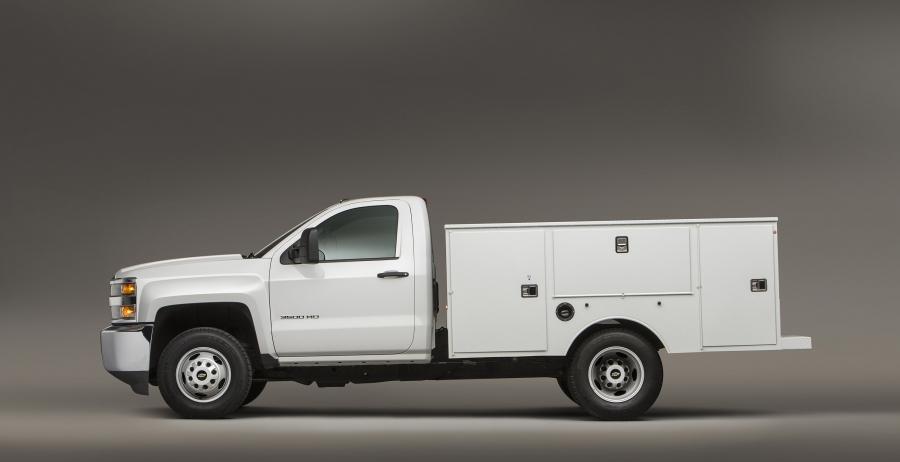  Chevrolet Silverado 3500 HD CNG Utility Service Truck 2015 года  (фото 4 из 5)